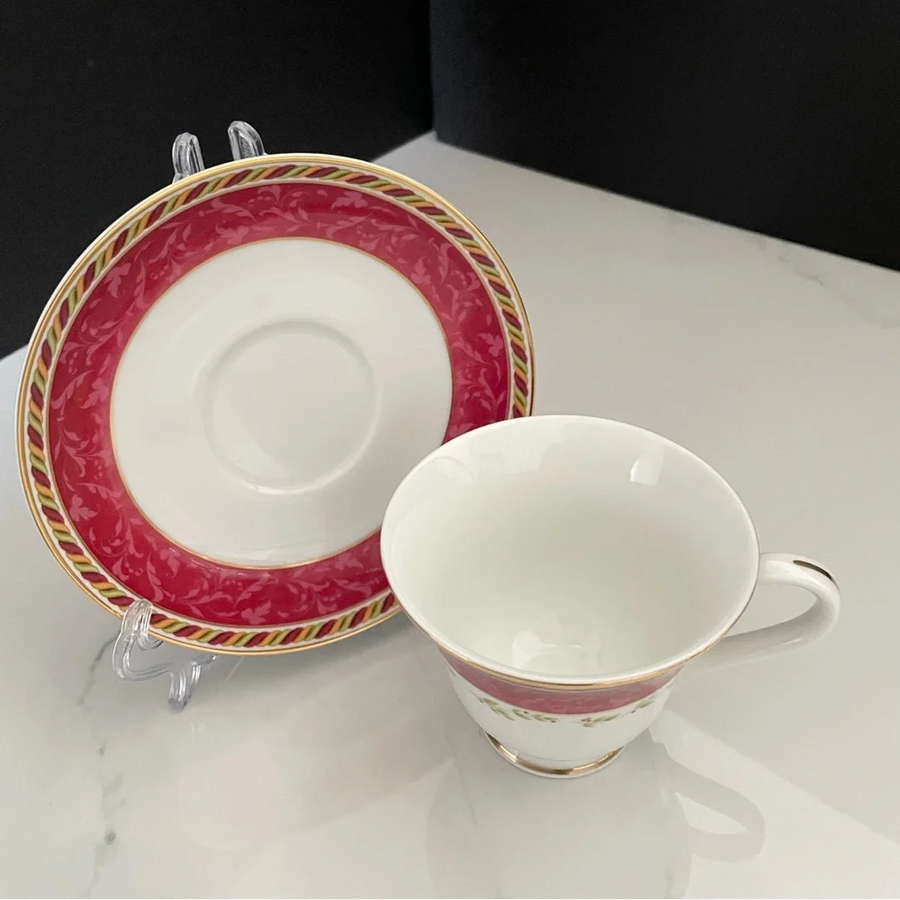 Seasons of Colour - Old Country Roses - Cup & Saucer by Royal Albert